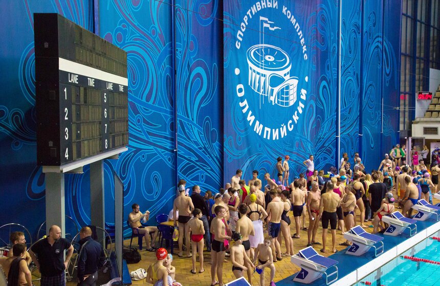 В "Олимпийском" прошли первые любительские заплывы весны 12 фото