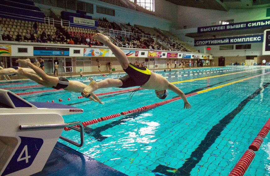 В "Олимпийском" прошли первые любительские заплывы весны 10 фото