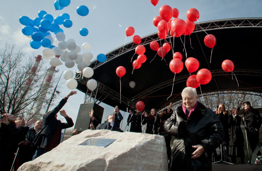 На месте строительства филиала МХТ им. Чехова заложили капсулу 18 фото