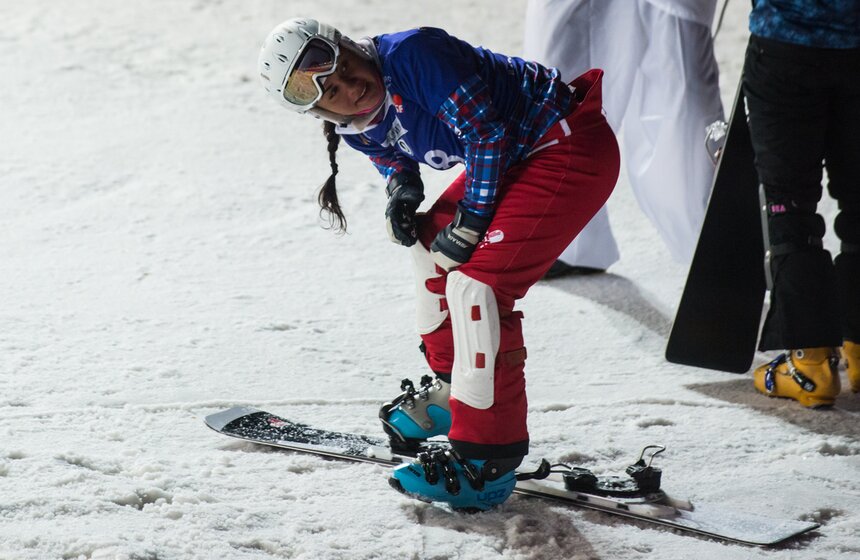В Крылатском прошел этап Кубка мира по сноуборду 12 фото