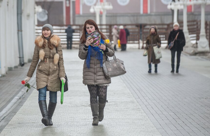 8 Марта в Саду "Эрмитаж" 15 фото