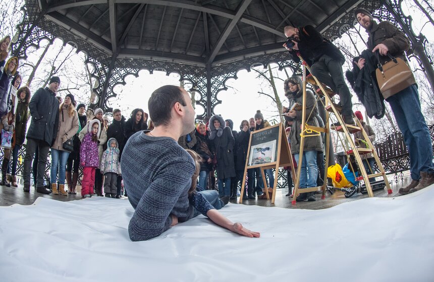 8 Марта в Саду "Эрмитаж" 18 фото