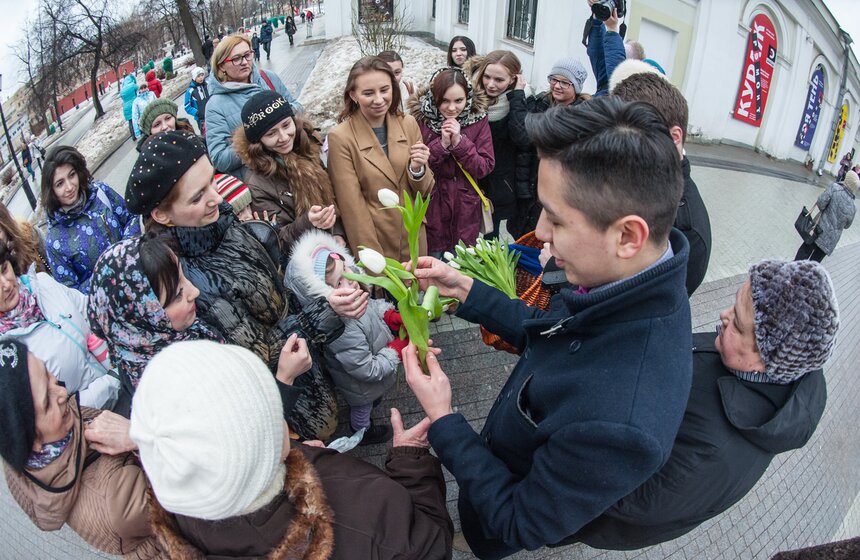 8 Марта в Саду "Эрмитаж" 8 фото