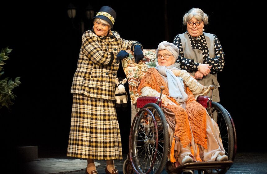 В Театре Российской армии показали премьеру комедии "Ма-Мурэ" 14 фото