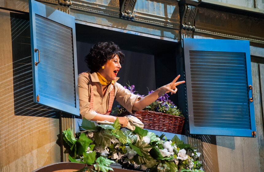 В Театре Российской армии показали премьеру комедии "Ма-Мурэ" 7 фото