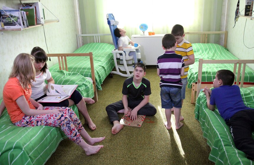 Сергей Собянин побывал в гостях у многодетной семьи Княгининых 4 фото