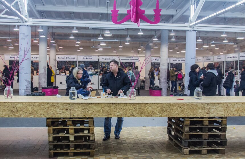 В Москве открылся Городской маркет еды 27 фото