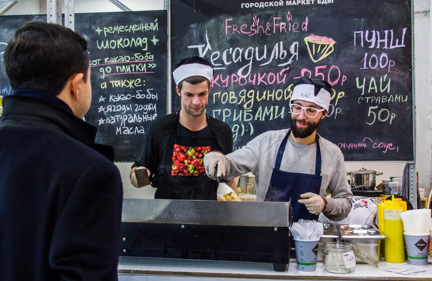 В Москве открылся Городской маркет еды 13 фото