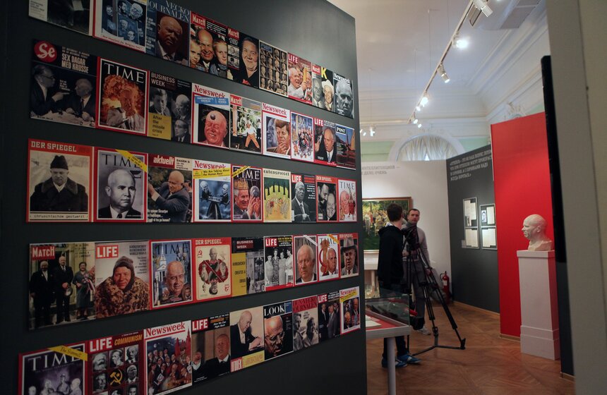 Открылась выставка к 120-летию со дня рождения Никиты Хрущева 7 фото