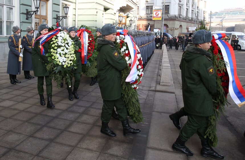 В Москве простились с вице-спикером Госдумы Людмилой Швецовой 22 фото