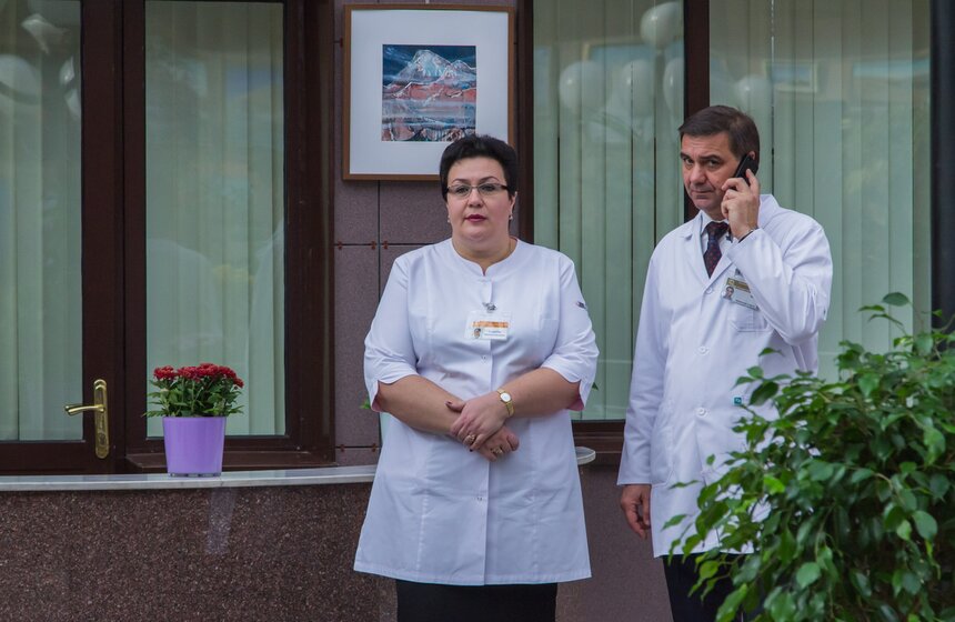 Мэр осмотрел Научно-практический центр медпомощи детям 10 фото