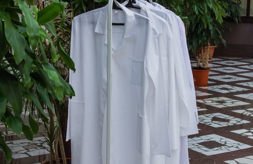 Мэр осмотрел Научно-практический центр медпомощи детям 9 фото