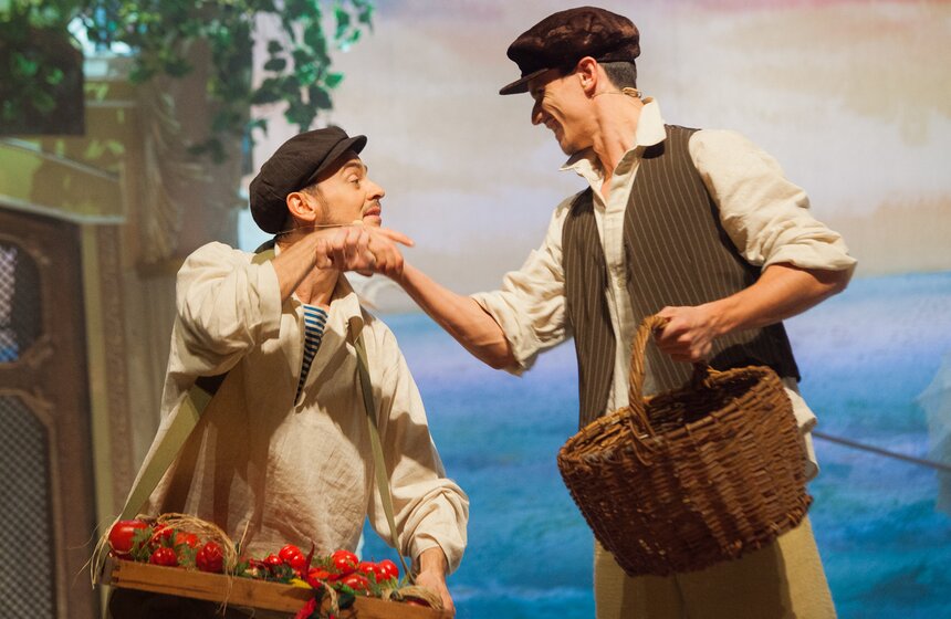 В театре "Русская песня" поставили мюзикл "Однажды в Одессе" 11 фото