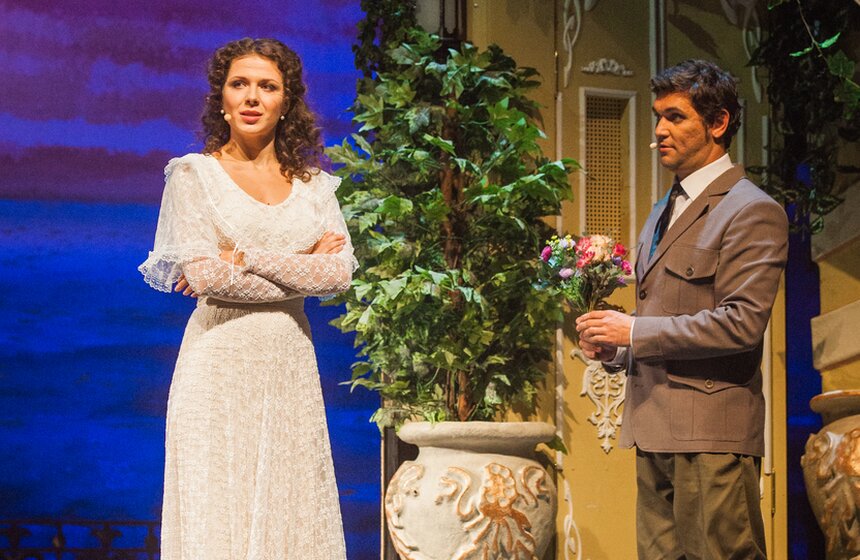 В театре "Русская песня" поставили мюзикл "Однажды в Одессе" 3 фото