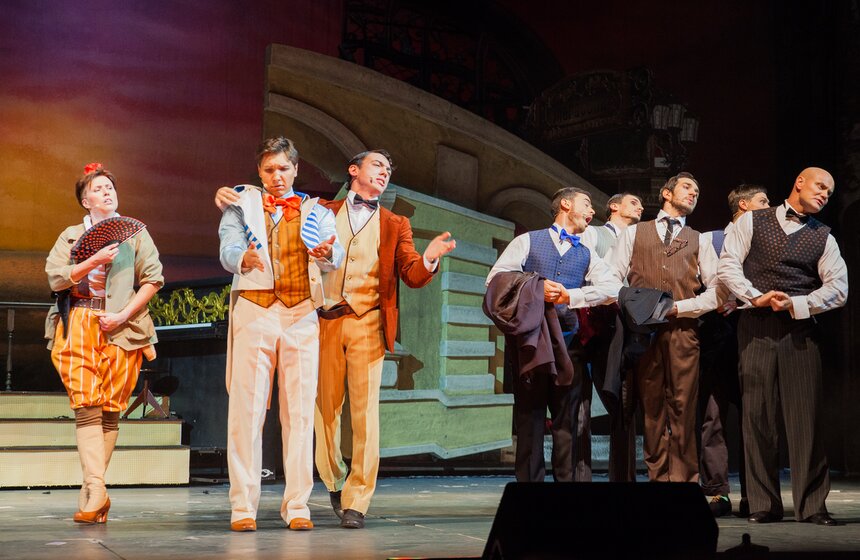 В театре "Русская песня" поставили мюзикл "Однажды в Одессе" 2 фото
