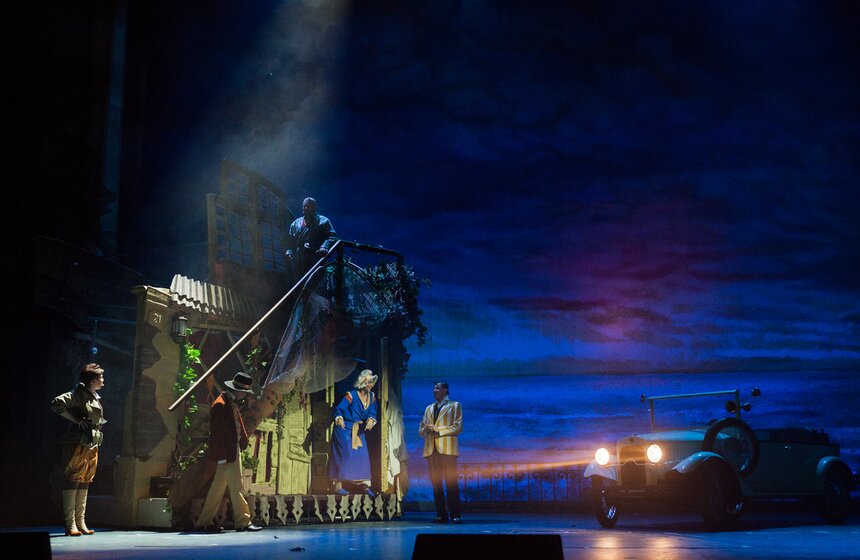 В театре "Русская песня" поставили мюзикл "Однажды в Одессе" 7 фото