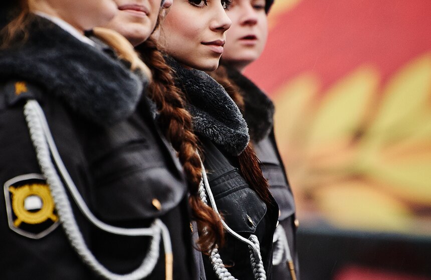 Марш в честь парада 1941 года прошел на Красной площади 16 фото