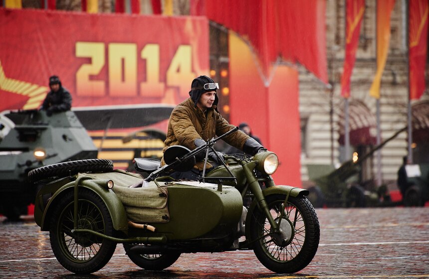 Марш в честь парада 1941 года прошел на Красной площади 23 фото