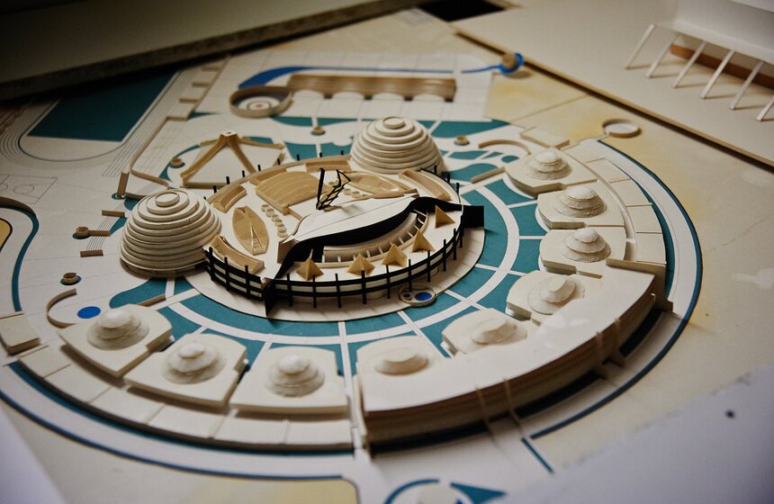 В ГУЗе состоялась выставка творческих работ молодых архитекторов 24 фото