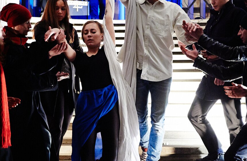 "Ночь искусств" прошла в МАРХИ 14 фото