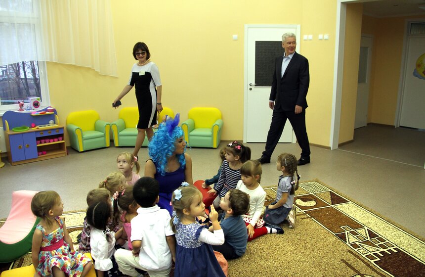 На Каширском шоссе открыт новый детский сад 15 фото