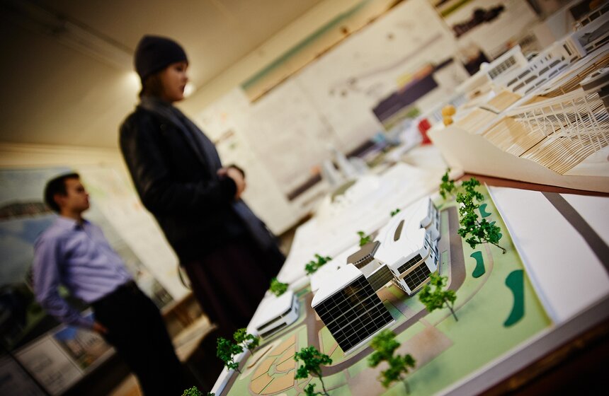 В ГУЗе состоялась выставка творческих работ молодых архитекторов 1 фото