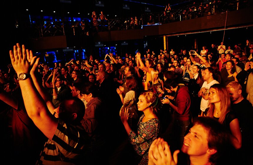 Рок-группа НОМ представила в Москве новый альбом 21 фото