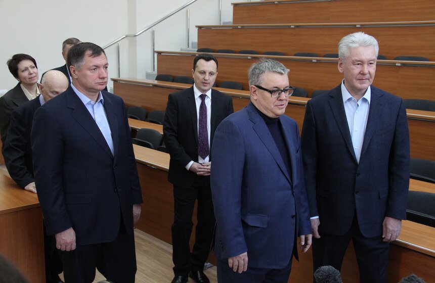 Сергей Собянин осмотрел новый корпус НИУ ВШЭ 14 фото