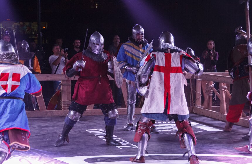В Москве разыграли Кубок "Динамо" по средневековым боям 4 фото