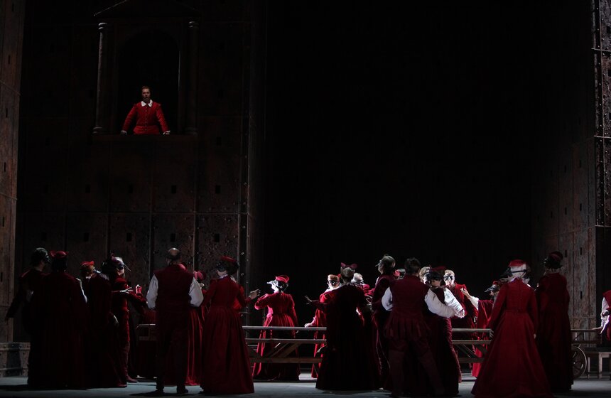 В Новой опере показали "Ромео и Джульетту" 8 фото