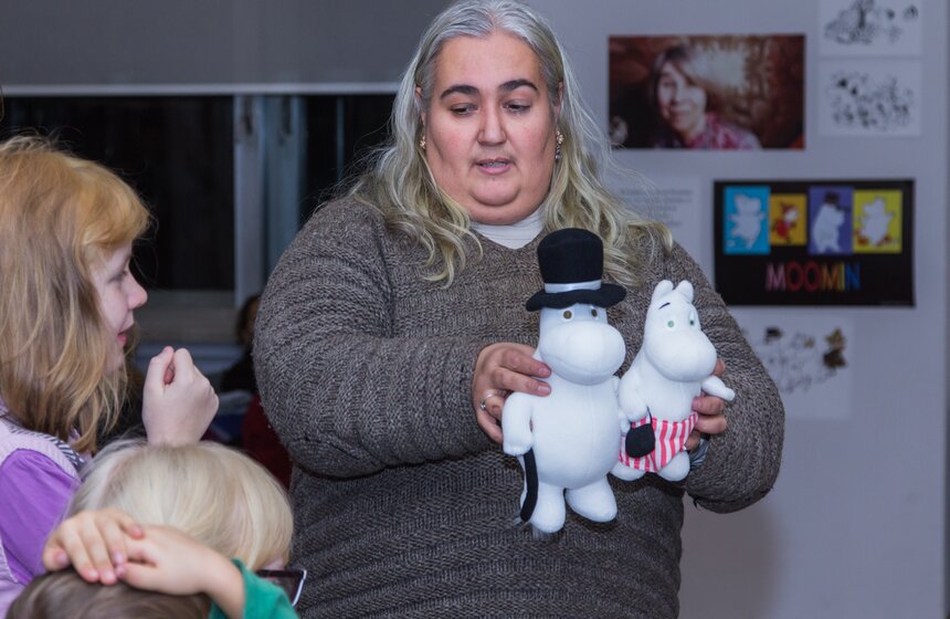 В детской библиотеке КЦ ЗИЛ проходит фестиваль Туве Янссон 13 фото