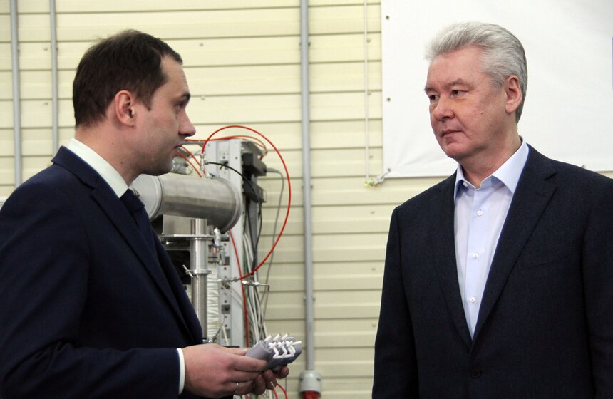 Сергей Собянин посетил технопарк "Слава" 10 фото