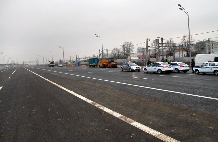 Мэр Москвы посетил строительство трассы от Бусиновской развязки 3 фото
