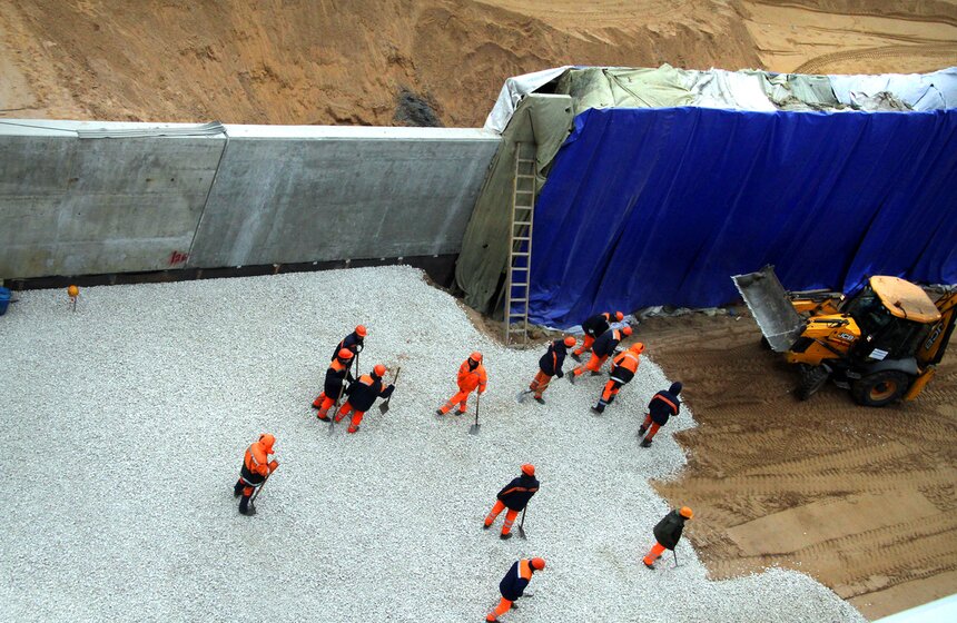 Мэр Москвы посетил строительство трассы от Бусиновской развязки 6 фото