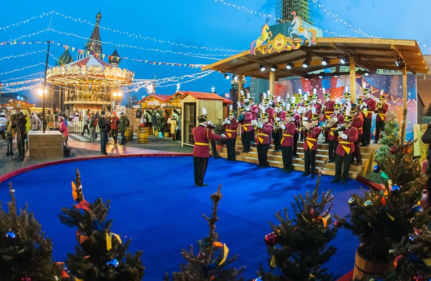 На Красной площади прошло шоу "ГУМ-Боскорад" 1 фото