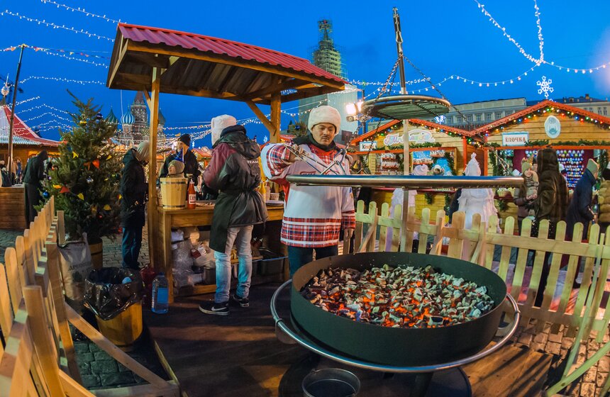 На Красной площади прошло шоу "ГУМ-Боскорад" 4 фото