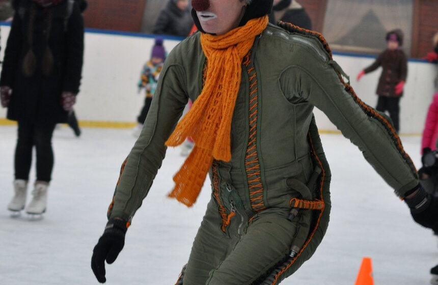 В парке "Фили" отпраздновали открытие зимнего сезона 13 фото