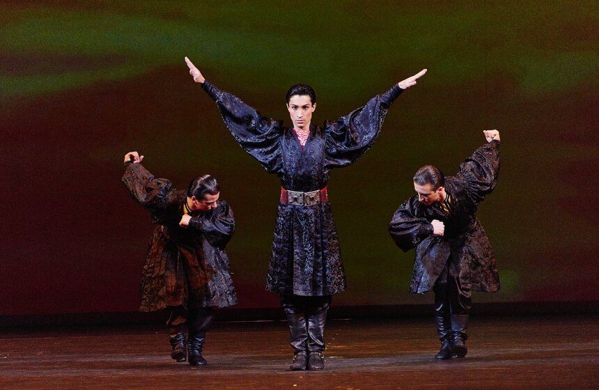 Ансамбль Игоря Моисеева отметил 90-летие творчества основателя 5 фото