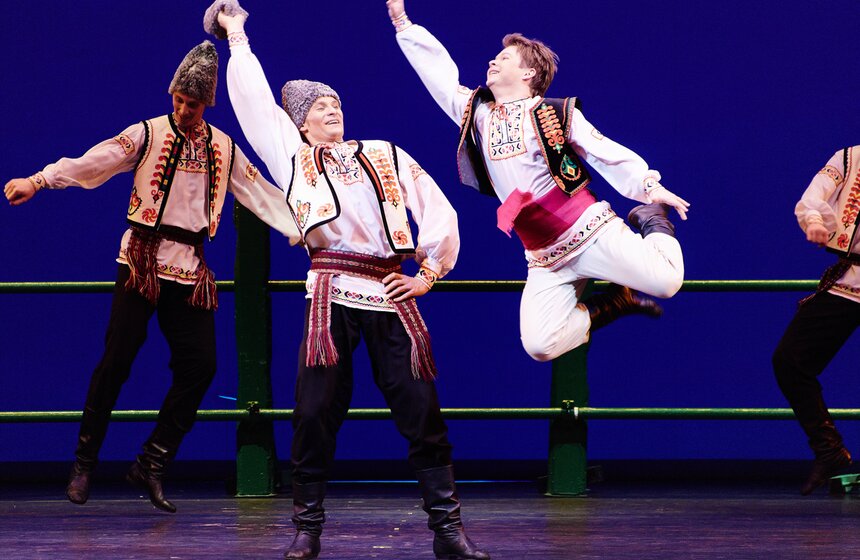 Ансамбль Игоря Моисеева отметил 90-летие творчества основателя 8 фото