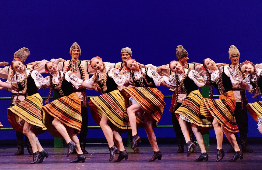 Ансамбль Игоря Моисеева отметил 90-летие творчества основателя 11 фото