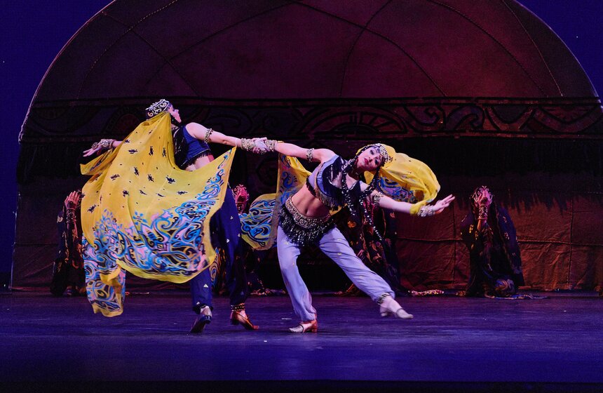 Ансамбль Игоря Моисеева отметил 90-летие творчества основателя 19 фото