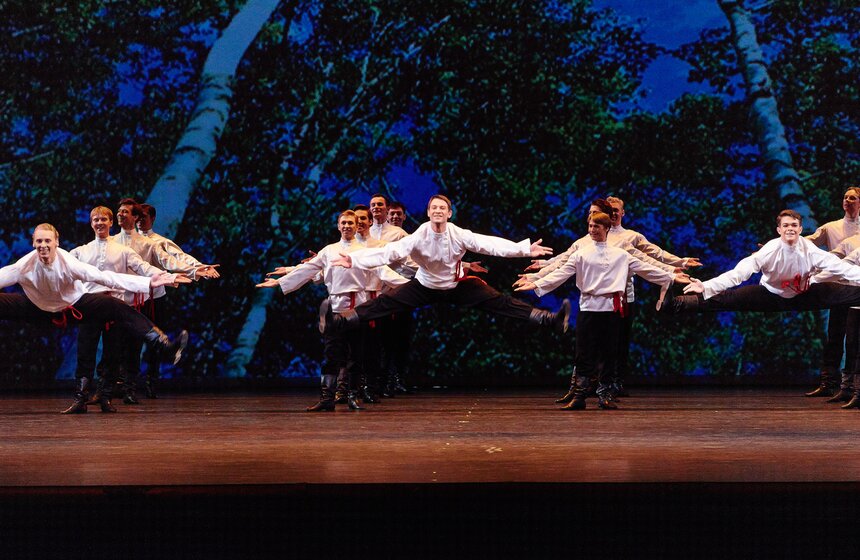 Ансамбль Игоря Моисеева отметил 90-летие творчества основателя 4 фото