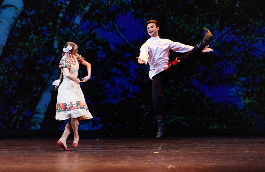 Ансамбль Игоря Моисеева отметил 90-летие творчества основателя 1 фото