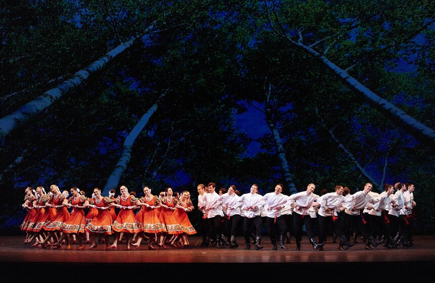 Ансамбль Игоря Моисеева отметил 90-летие творчества основателя 3 фото