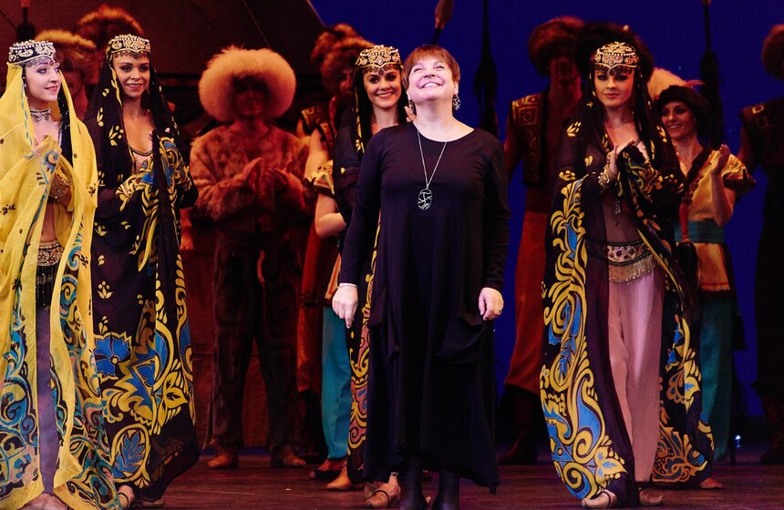 Ансамбль Игоря Моисеева отметил 90-летие творчества основателя 22 фото