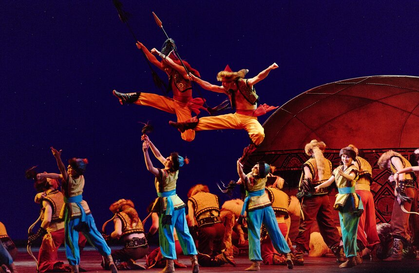 Ансамбль Игоря Моисеева отметил 90-летие творчества основателя 21 фото