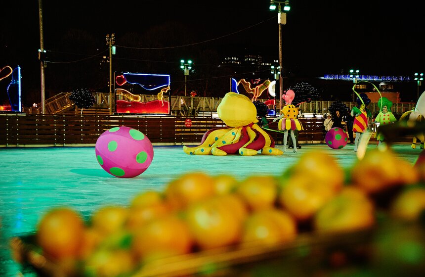 Открылся главный городской каток в парке Горького 9 фото