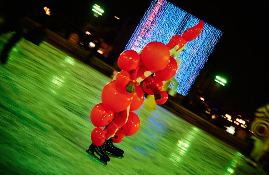 Открылся главный городской каток в парке Горького 8 фото