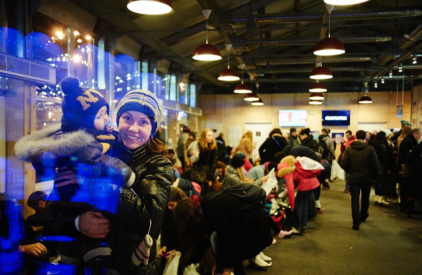 Открылся главный городской каток в парке Горького 11 фото