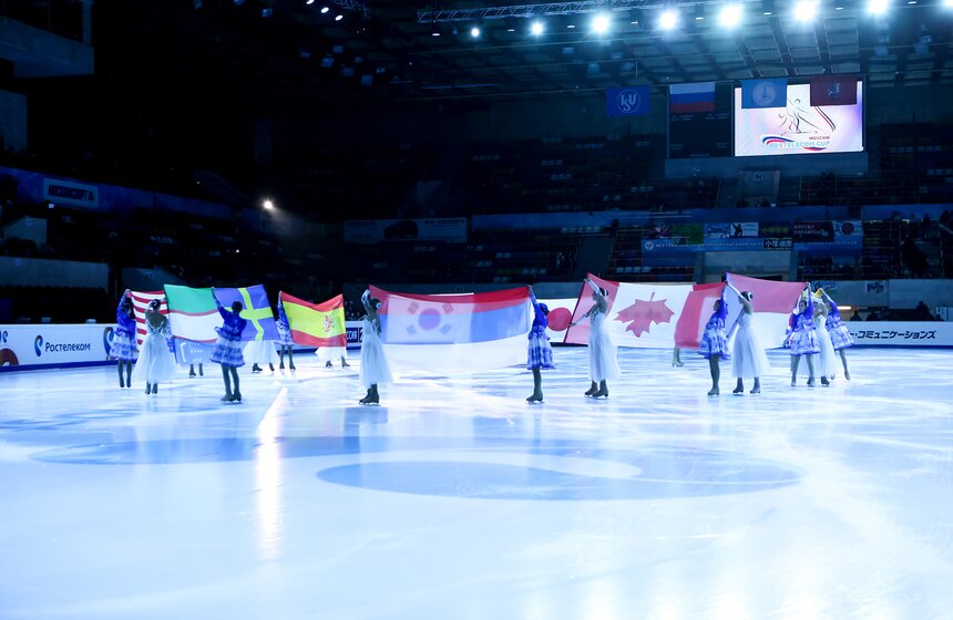 В Москве стартовал четвертый этап Гран-при по фигурному катанию 21 фото